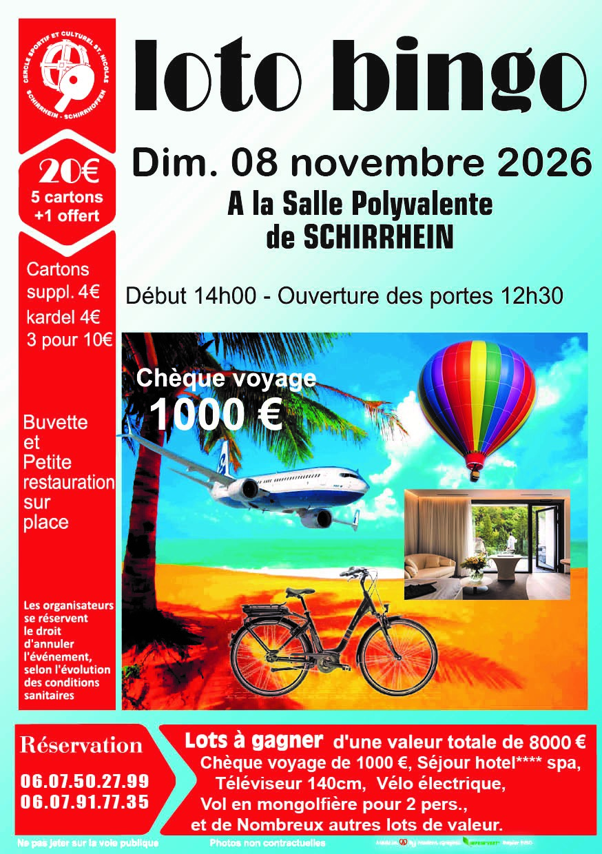 Flyer Loto du Pongiste